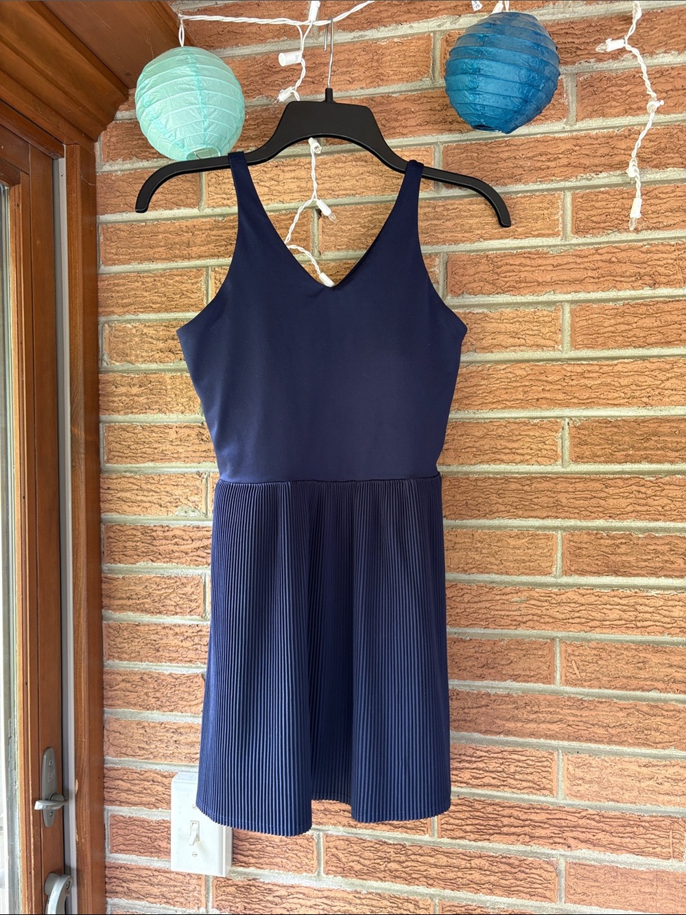 All in motion size xl 14 blue girls athletic dress with attached shorts